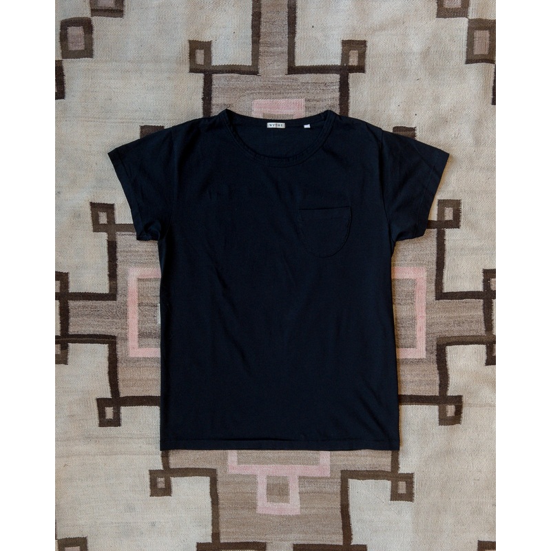 Tubular Pocket Tee Shirt – Deep Black S