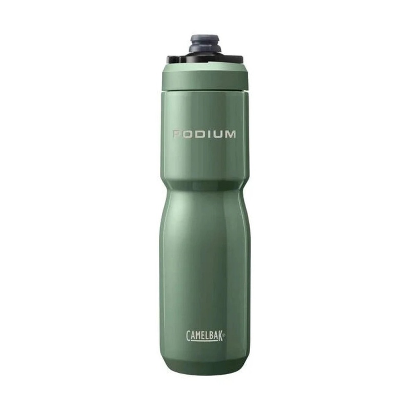 Podium Stainless Steel Bike Bottle 22oz MOSS