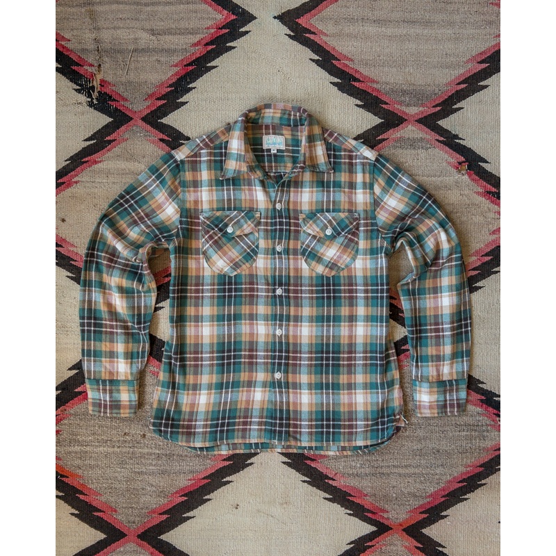 Washed Flannel Workshirt – Logger Plaid XS