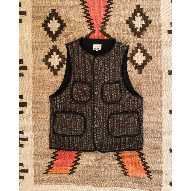 Beachcloth Vest – Brown XS