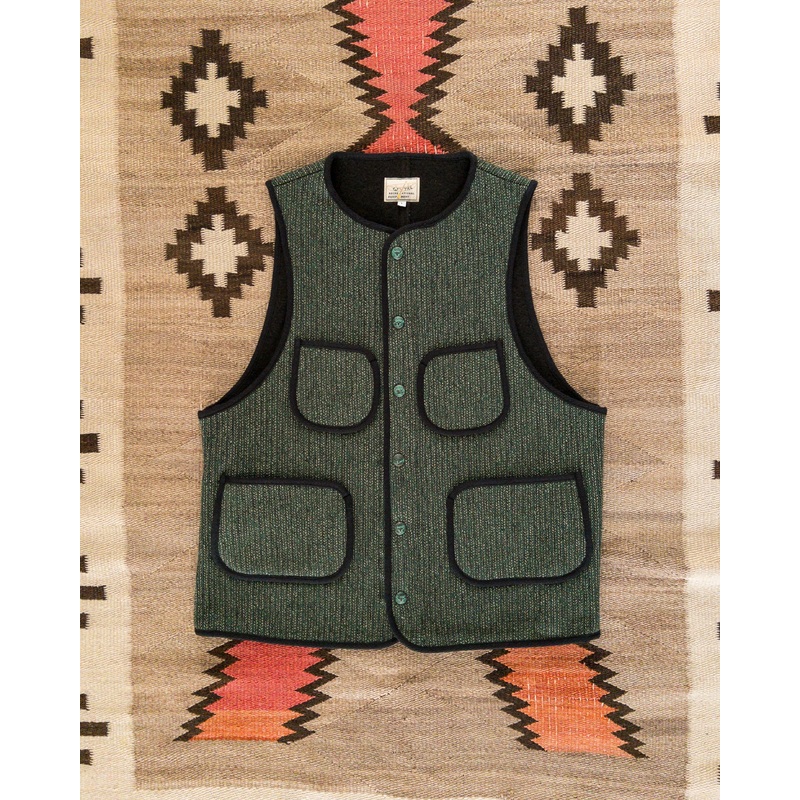 Beachcloth Vest – Evergreen XS