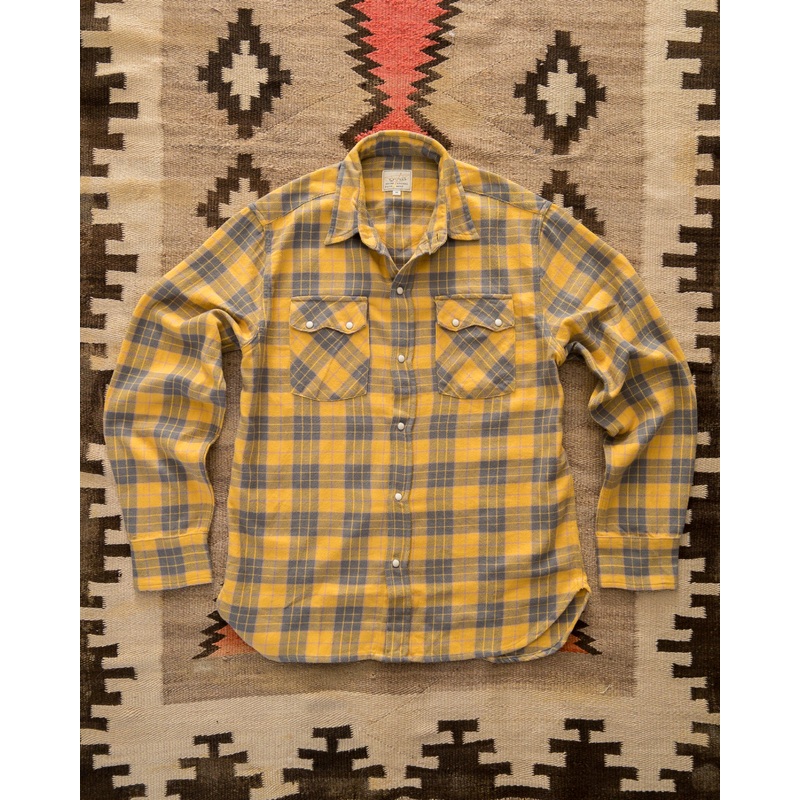 Washed Flannel Pearlsnap Shirt – Daybreak XS