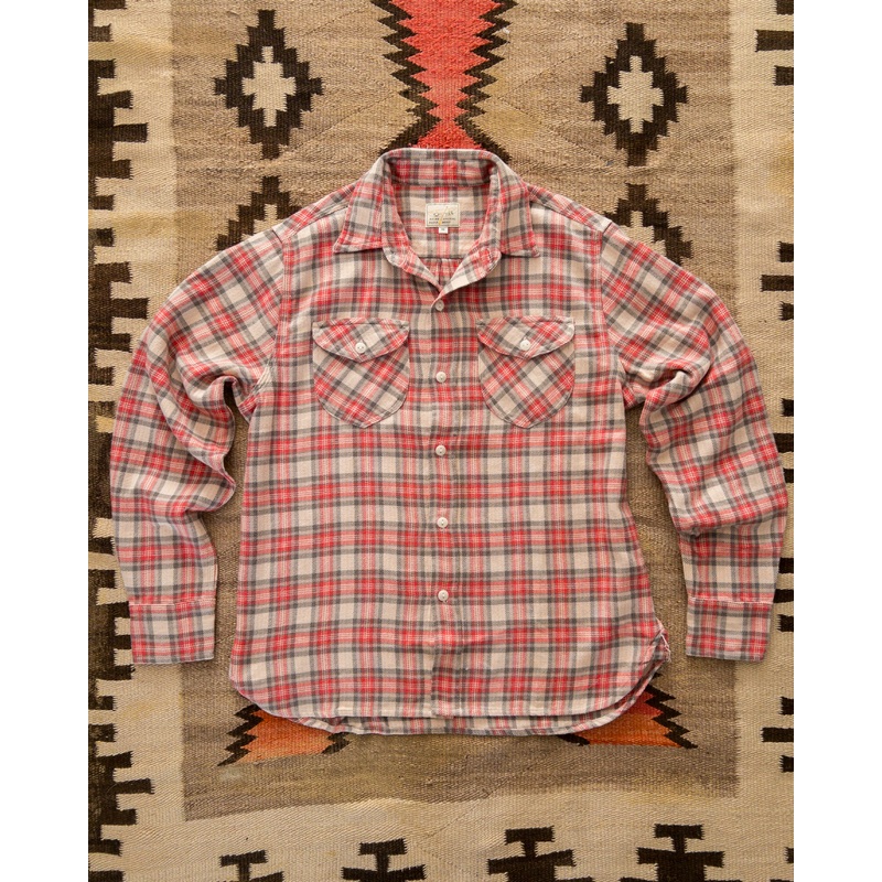 Washed Flannel Workshirt – Cherry Blossom XS