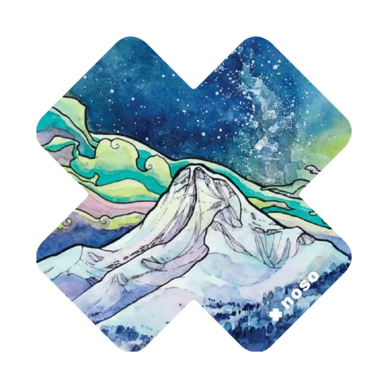 NoSo Repair Patch LIME LIGHTS OS