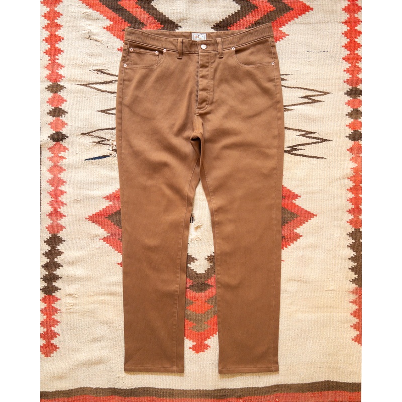 Bedford Cord Five Pocket Pants – Bay Brown 28