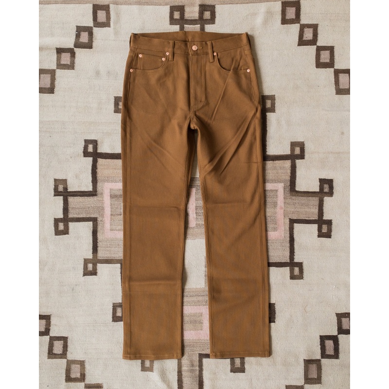 Bedford Cord Five Pocket Pants – Bay Brown – USA 28