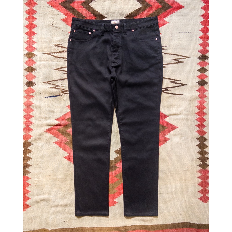 Bedford Cord Five Pocket Pants – Black 28