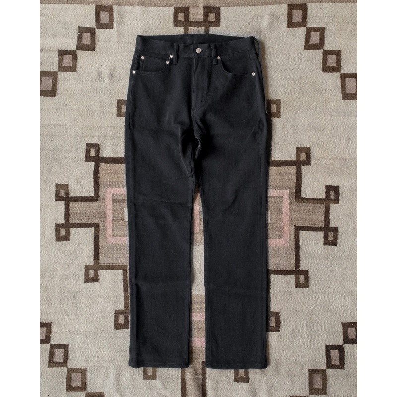 Bedford Cord Five Pocket Pants – Black – USA 28
