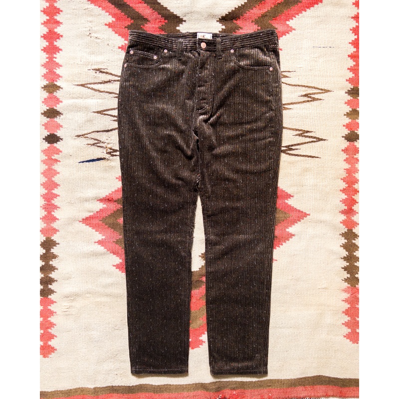 Donegal Corduroy Five Pocket Pants – Rustic Brown 28