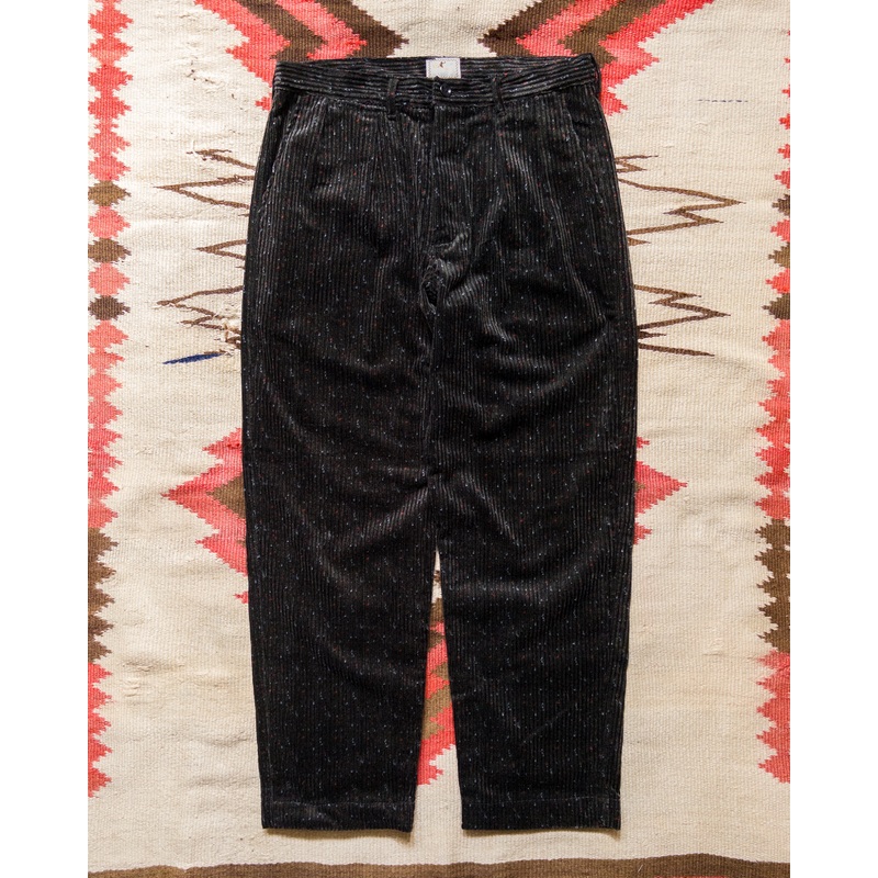 Donegal Corduroy Pleated Chino – Night Sky 30