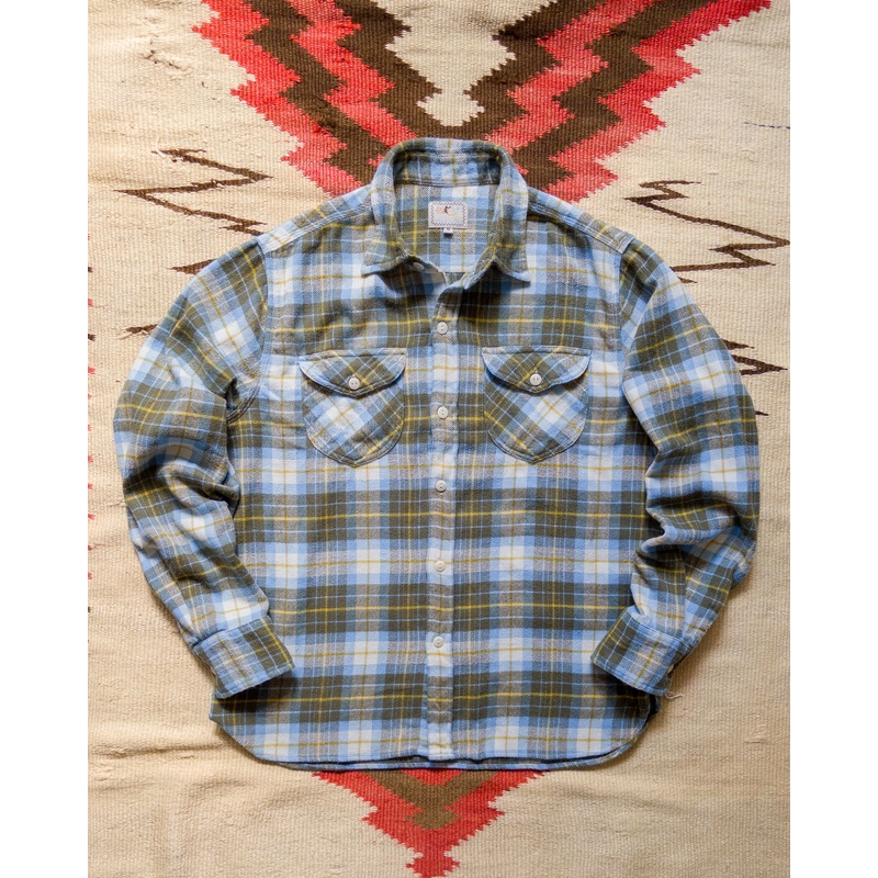 Washed Flannel Workshirt – Gold Ravine XS