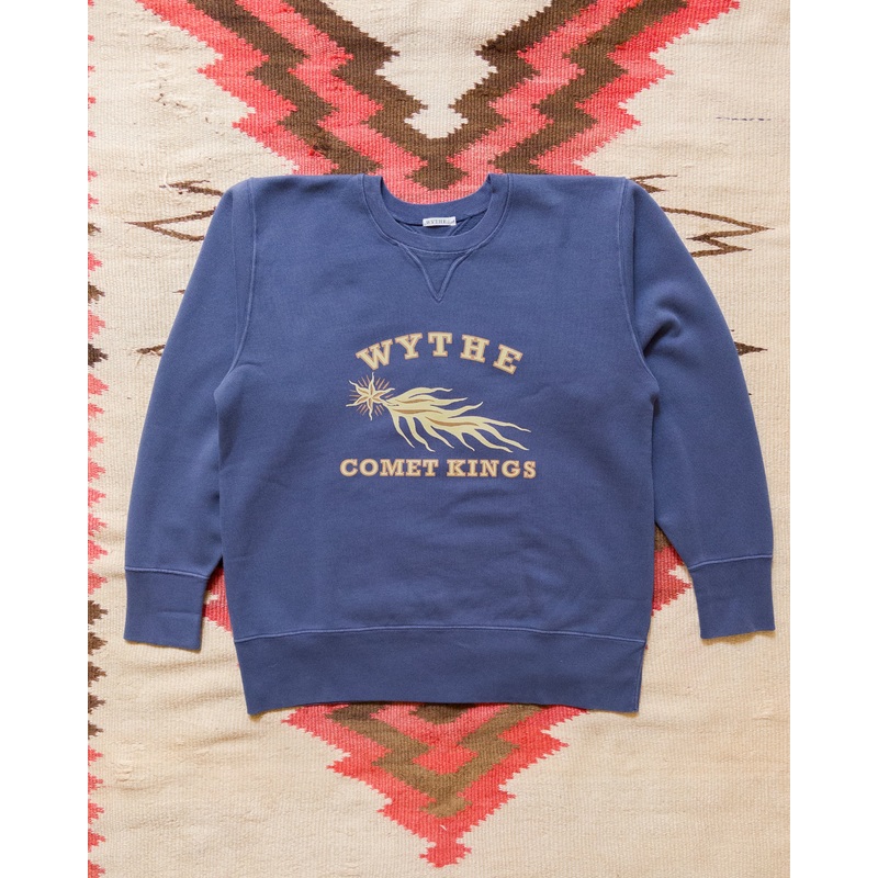 Comet Kings Crewneck Sweatshirt – Faded Navy S