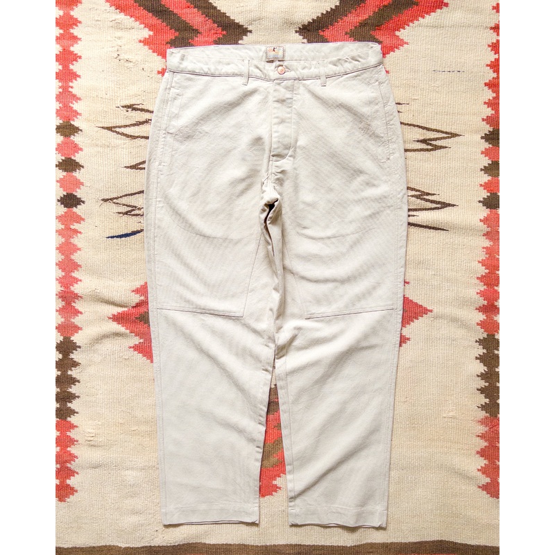 Heavyweight Pinpoint Canvas Chino – Unbleached 28