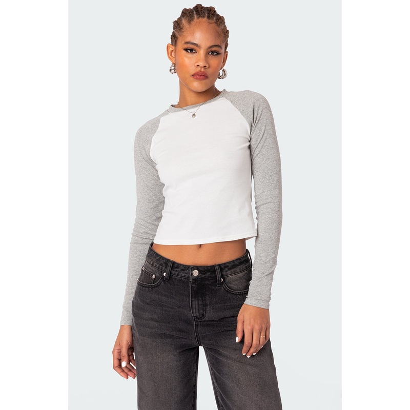 Raya Long Sleeve T Shirt WHITE XS