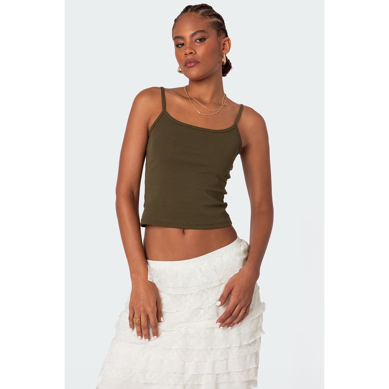 Deanna Tank Top OLIVE XS