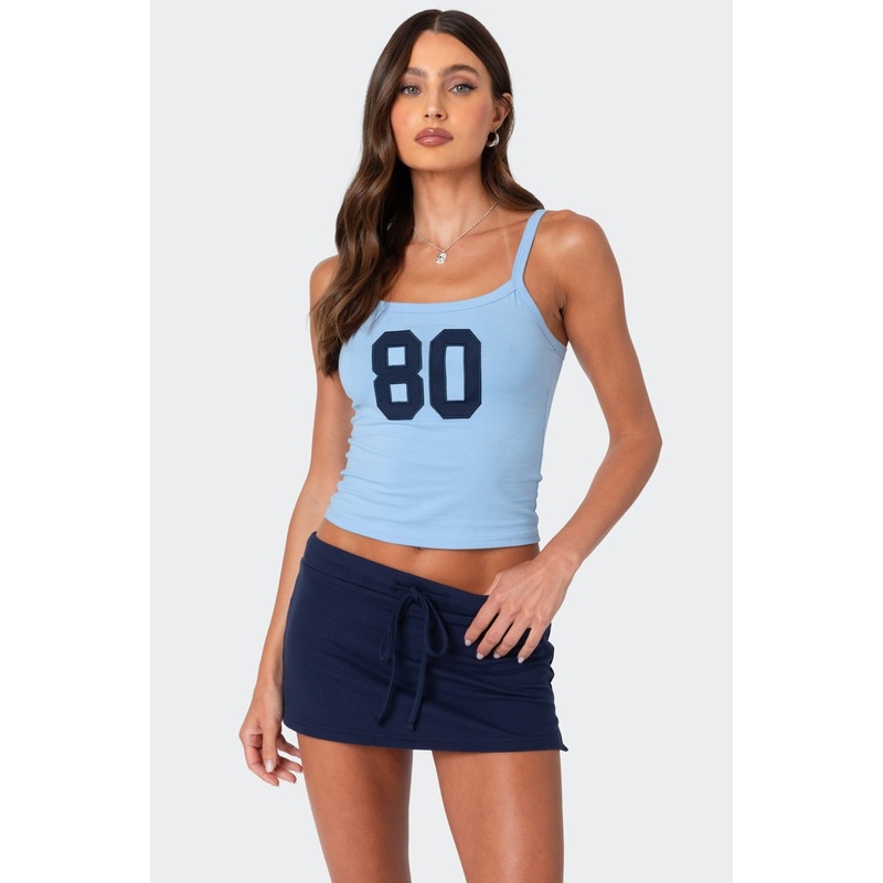 80’S Babe Tank Top BLUE XS