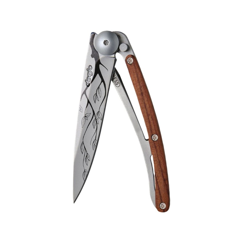 27G Coral Wood Tree Knife CORAL WOOD/GREY