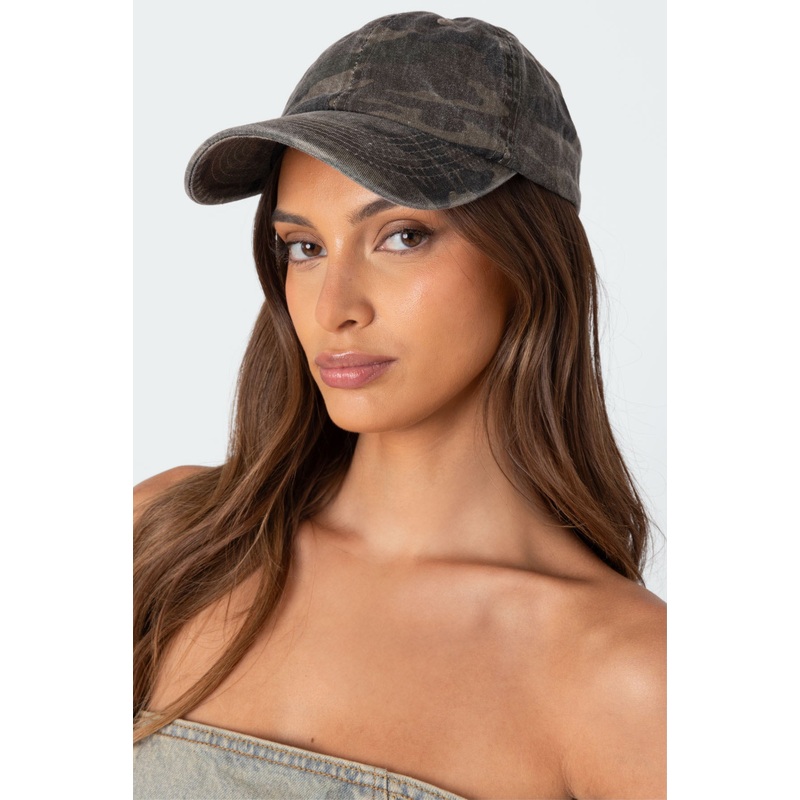 Camo Baseball Cap OLIVE OS