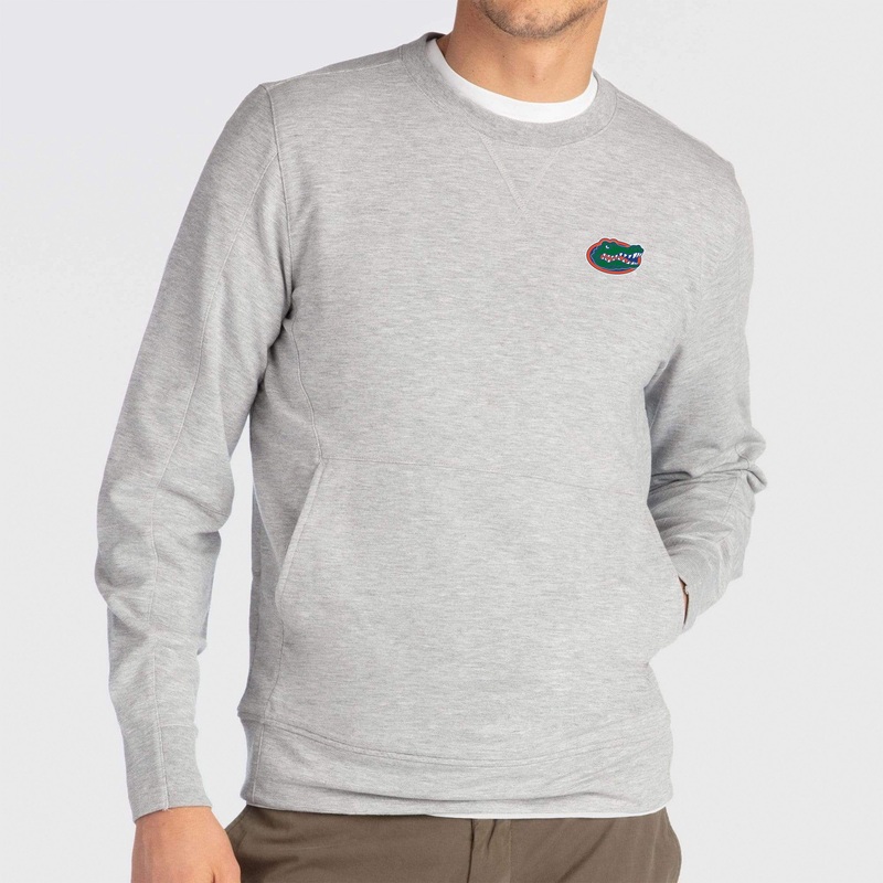 FLORIDA GATOR | RUSS CREWNECK | COLLEGIATE GREY HEATHER SML