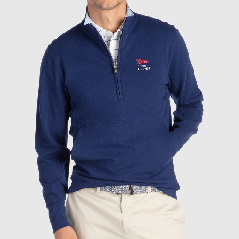 2023 US OPEN RUSSEL QUARTER ZIP REGAL SML