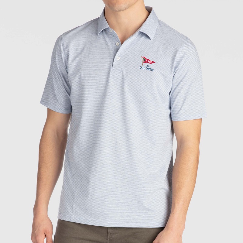 2023 US OPEN VIN POLO INDIGO HEATHER SML