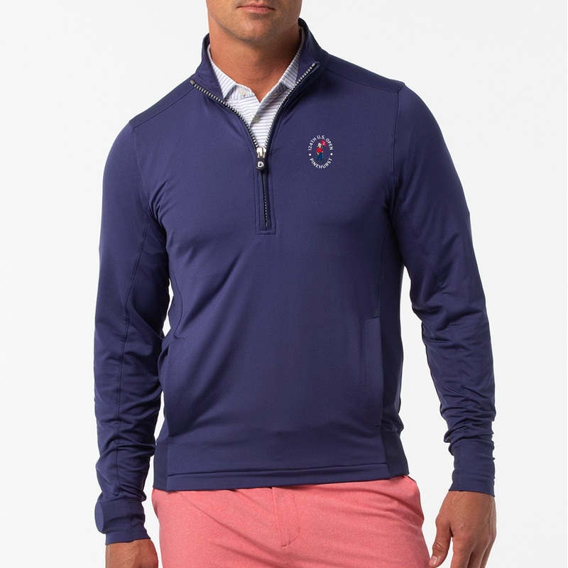 2024 US OPEN DRADDY SPORT BLAIR HALF ZIP REGAL SML