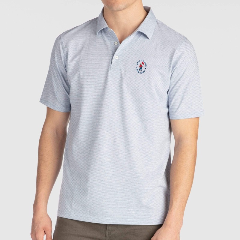 2024 US OPEN VIN POLO INDIGO HEATHER SML