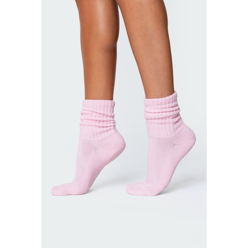 Scrunch Socks PINK OS