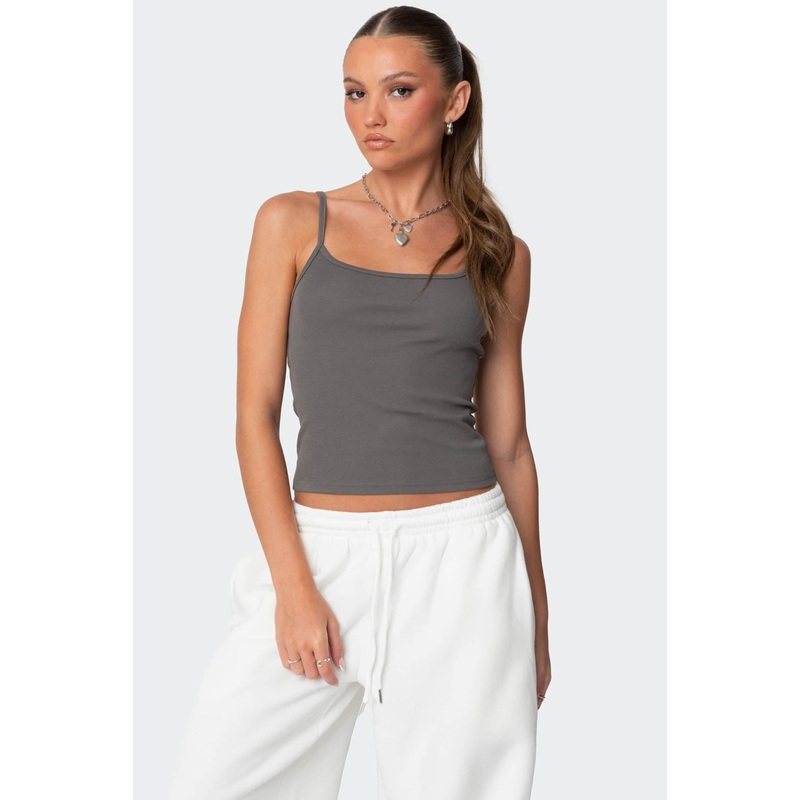 Deanna Tank Top GRAY XS