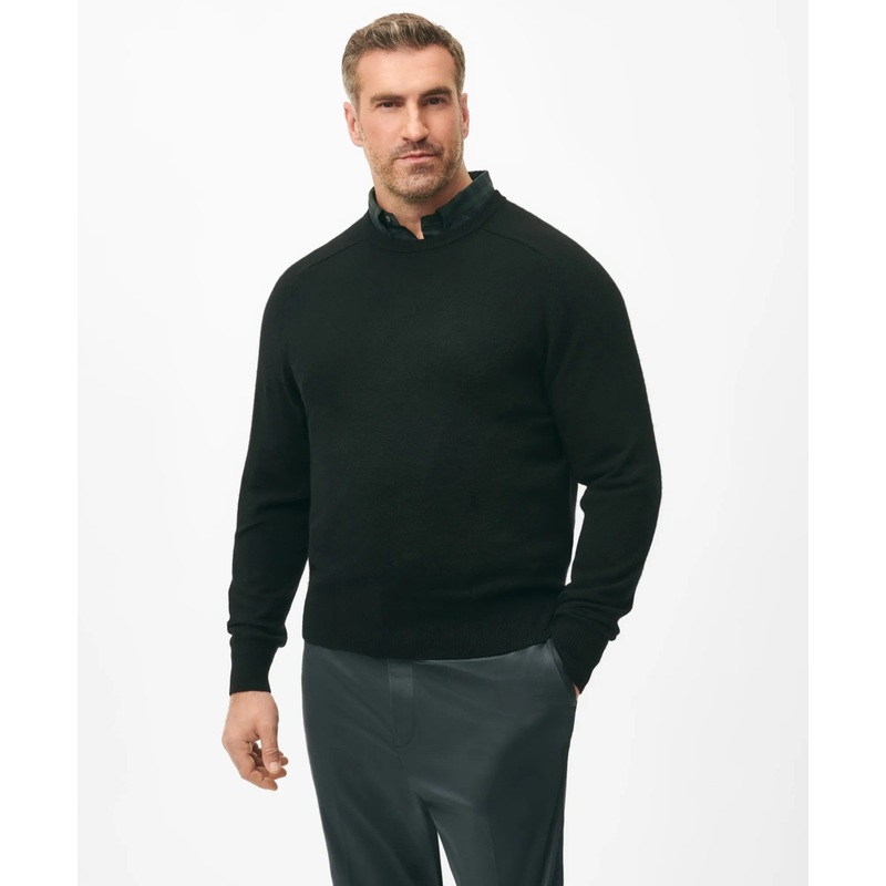 Big & Tall 3-Ply Cashmere Crewneck Sweater