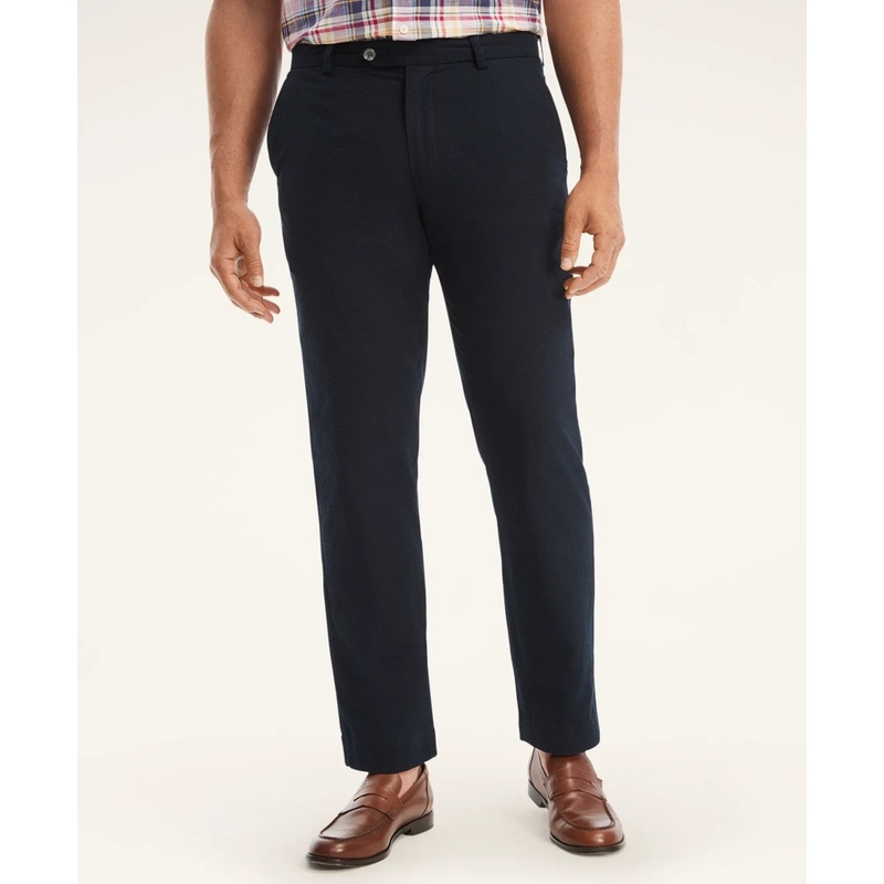 Big & Tall Cotton Seersucker Pants