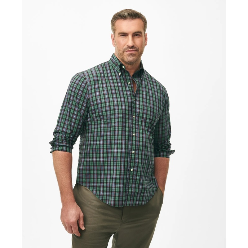 Big & Tall Friday Shirt, Poplin Checked