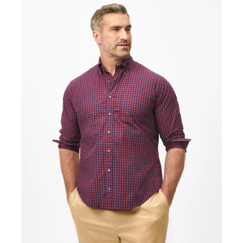 Big & Tall Friday Shirt, Poplin Gingham