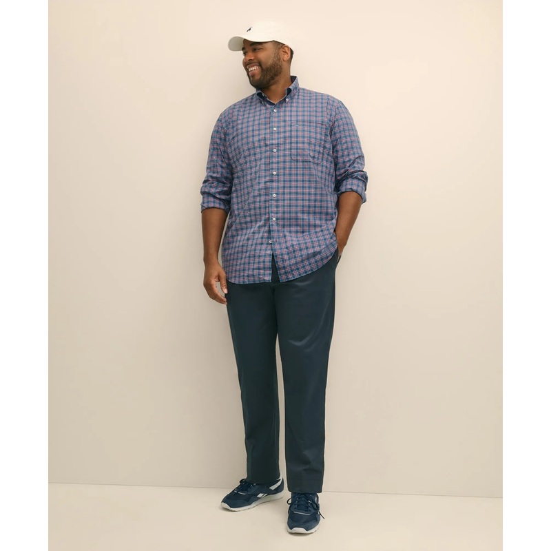 Big & Tall Friday Shirt, Poplin Plaid