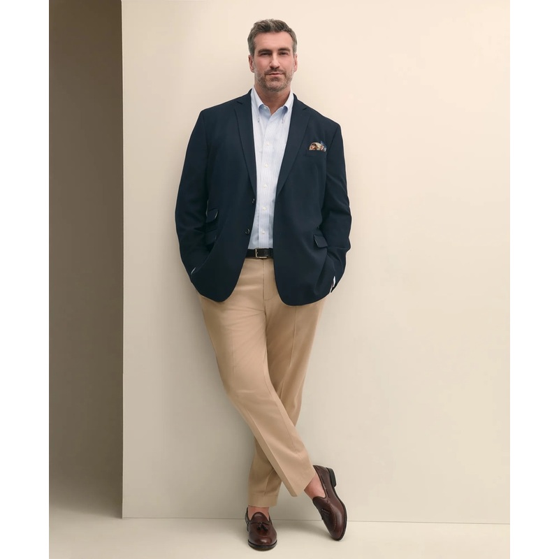 Big & Tall Hopsack Blazer