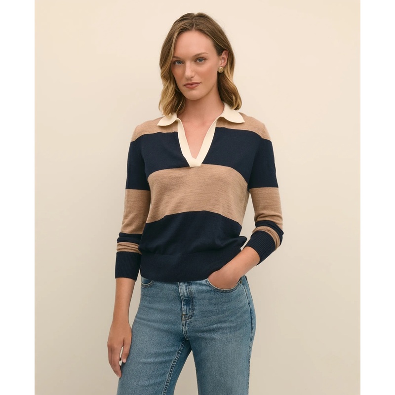 Merino Wool Rugby Sweater