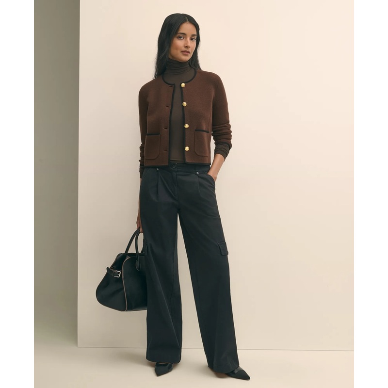 Relaxed Twill Cargo Pants