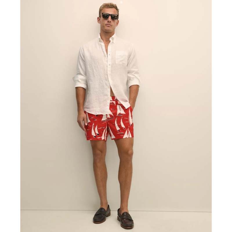 5″ Newport Sailing Swim Trunks