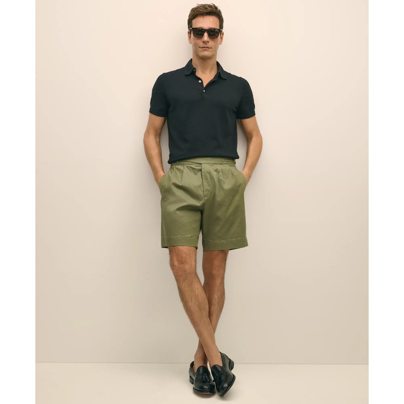 8″ Cotton Ghurka Shorts