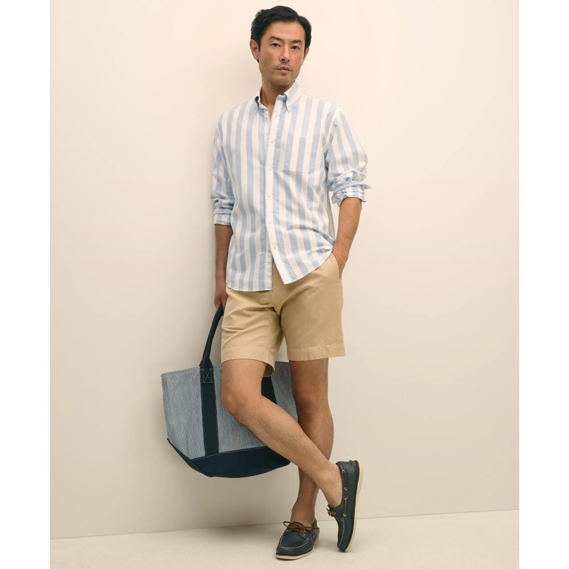 9″ Linen Cotton Shorts