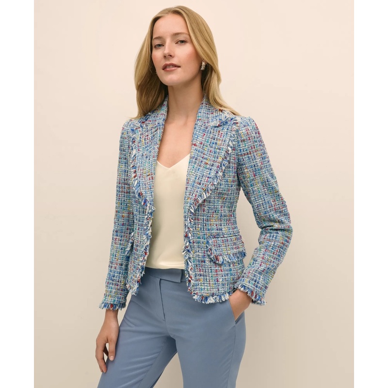 Boucle Fringed Jacket