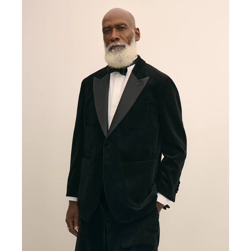 Brooks Brothers X Engineered Garments Cotton Wide-Wale Corduroy Oversized Dinner Jacket