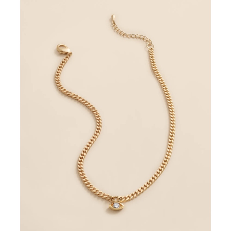 Loni Paul Crystal Evil Eye Necklace