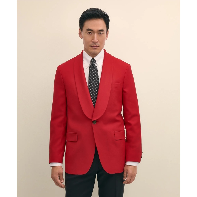 No. 1 Sack Dinner Jacket in Wool Twill