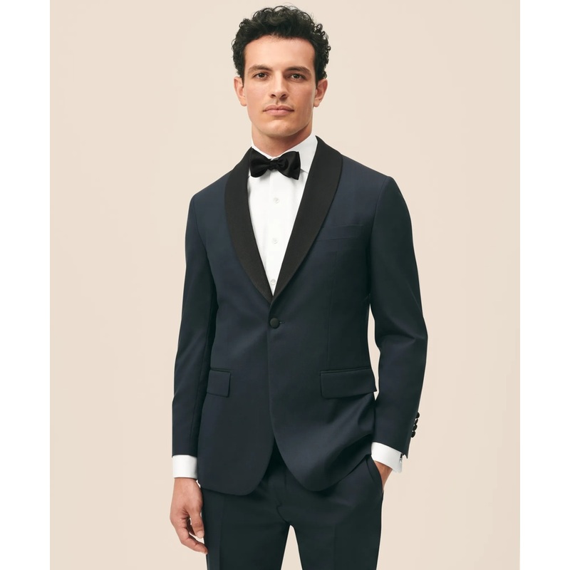 Slim Fit Wool 1818 Shawl Collar Tuxedo
