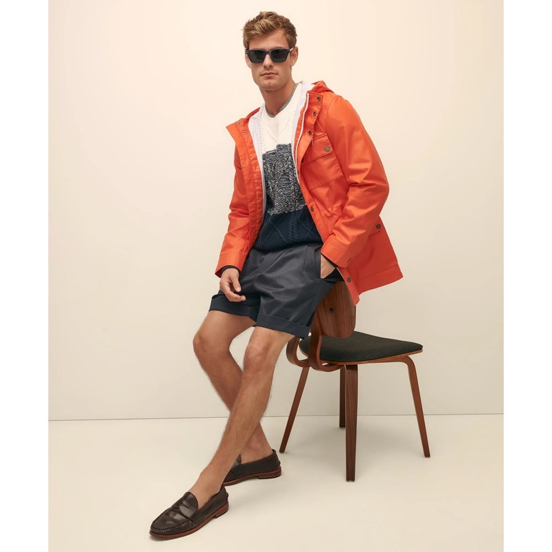 8″ Pleat Front Stretch Advantage Chino Shorts