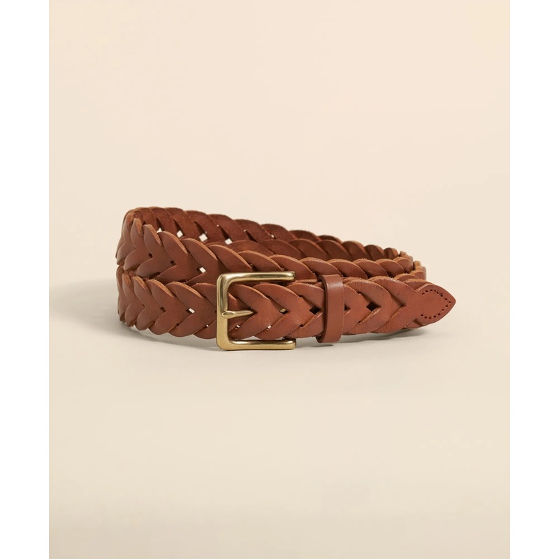 Braided Leather Belt