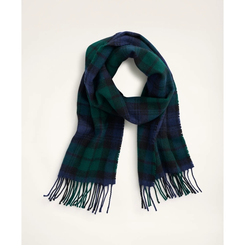Lambswool Black Watch Tartan Scarf