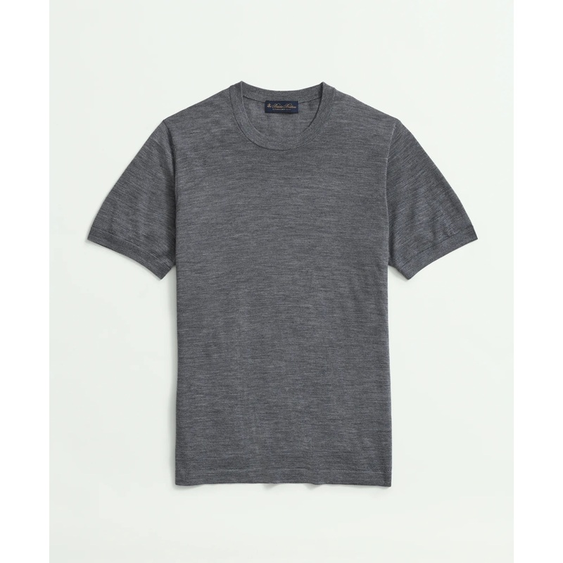 Lightweight Luxe All-Season Sweater, Short Sleeve Crewneck