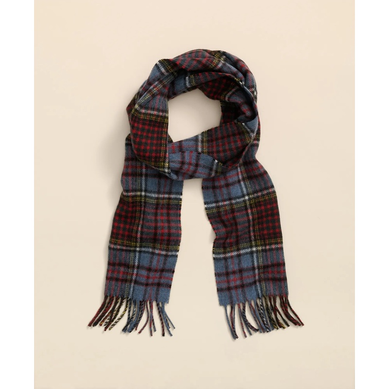 Merino Wool Tartan Scarf